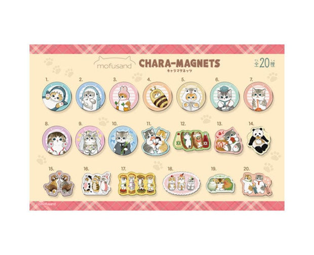 Mofusand Magnets Blind Box