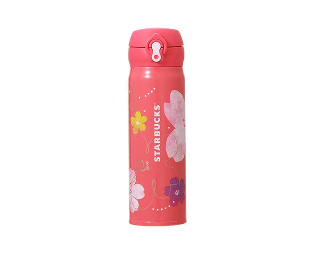 Starbucks Japan Sakura 2024 Vivid Pink Bottle