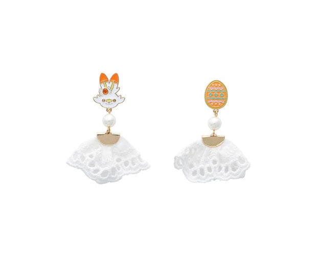 Pokemon Easter 2024 Scorbunny Earrings
