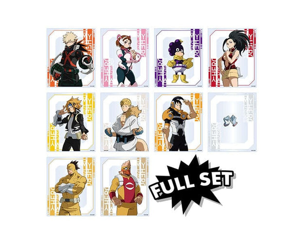 My Hero Academia Trading Acrylic Card Full Set B