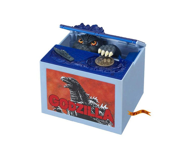 Collectables - Con Stealng Godzlla Money Box | Money Box, Cool Toys