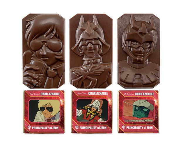 Gundam Char Chocolate Set