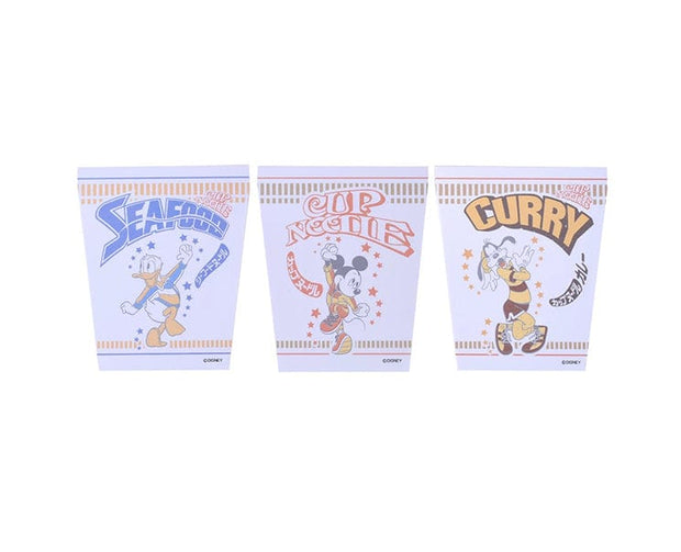 Disney Cup Noodle Notepad Set