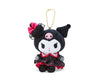 Sanrio Gothic Kuromi Plush Keychain