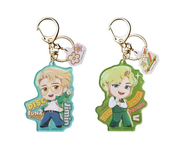 BTS TinyTan Acrylic Charms: Dynamite (Full Set) Anime & Brands Sugoi Mart