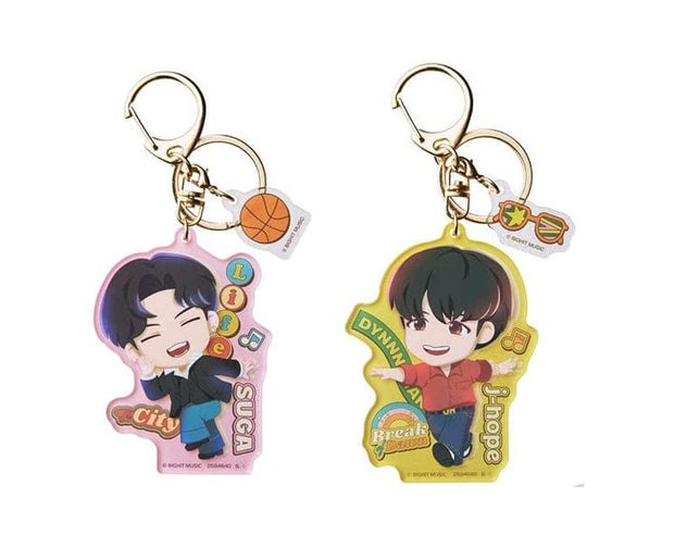 BTS TinyTan Acrylic Charms: Dynamite (Full Set) Anime & Brands Sugoi Mart