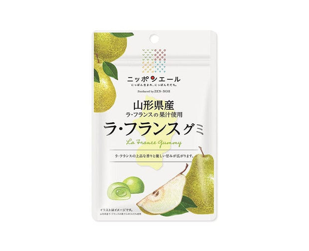 Nippon Ale Gummy: La France Pear Candy & Snacks Sugoi Mart