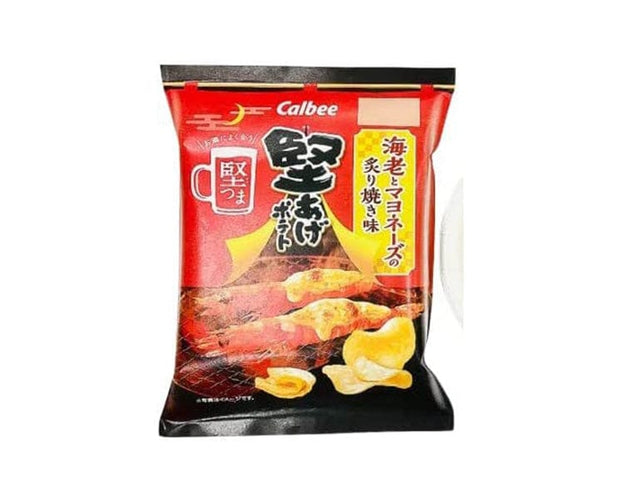 Calbee Kataage Potato Chips: Shrimp & Mayo Candy & Snacks Sugoi Mart