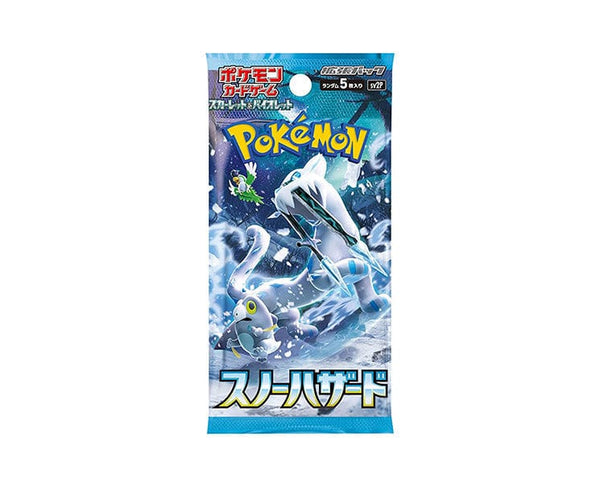 *Japanese* Pokemon Snow Hazard Booster Pack