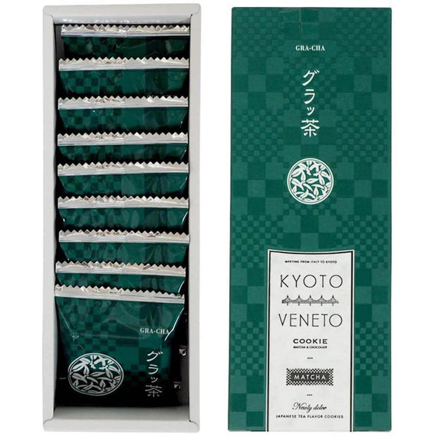 Gra-Cha Kyoto Matcha and White Chocolate Cookie Candy & Snacks Sugoi Mart