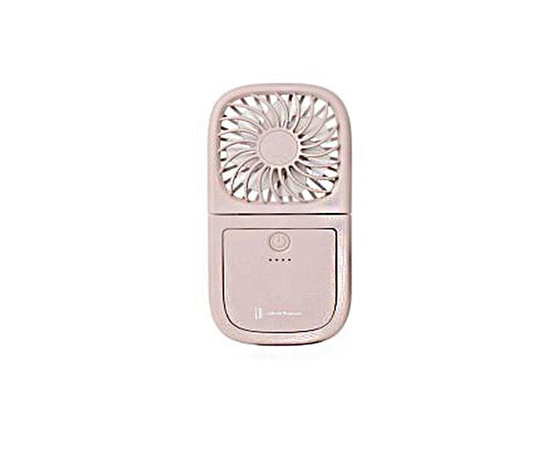 Experience ultimate convenience with the Hands-free 5WAY Slim Fan in Smokey Pink! This versatile fan keeps you cool while letting you go hands-free, perfect for any occasion.

Size: 8 x 16 x 3 cm // 3.1 x 6.3 x 1.2 in

Charging time: 5 hours
Usable time when fully charged: 4.5 hours (strong) to 13 hours (weak)
Airflow adjustment: 3 levels (weak/medium/strong)
USB cord: Type-C
