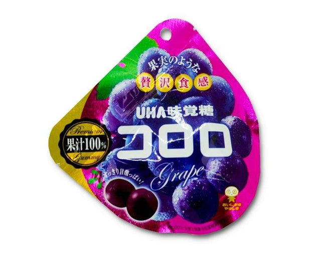 Kororo Grape Gummy Candy and Snacks Uha