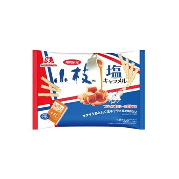 Morinaga Salted Caramel Chocolate Sticks Candy and Snacks Sugoi Mart