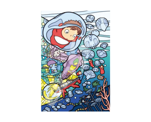 Ponyo 126 Piece Art Crystal Jigsaw Puzzle (Ponyo)