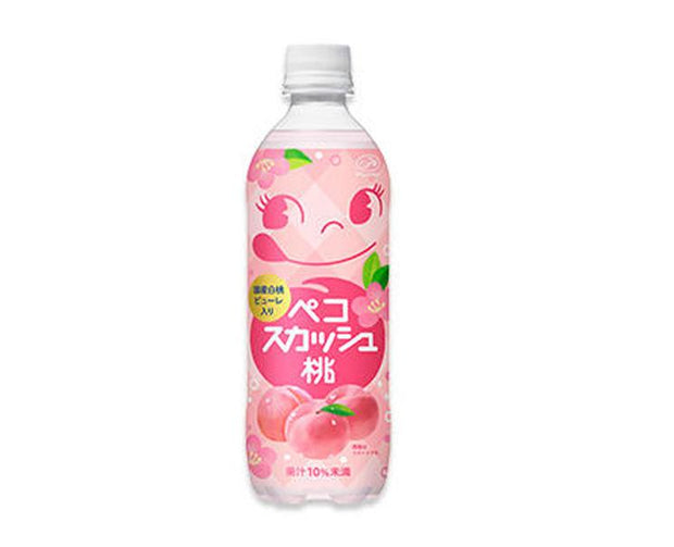 Peko Peach Squash Soda Food and Drink Sugoi Mart