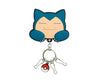Pokemon Snorlax Rubber Clip Keychain Home Sugoi Mart