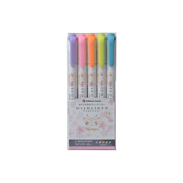 Pokemon Mild Liner Soft Color Pens Anime & Brands Sugoi Mart