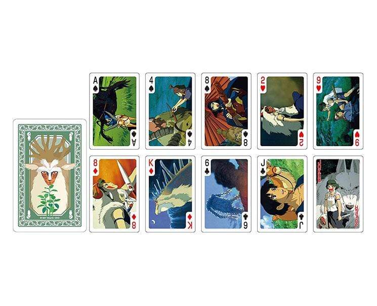 Mononoke トレーディングカード 7パックセット Amazon.com: ensky Princess Mononoke Playing Cards Full of Scenes