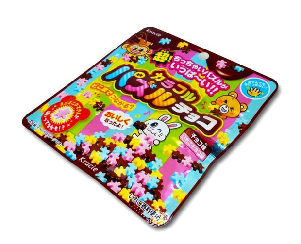 Colorful Puzzle Choco Candy and Snacks Kracie