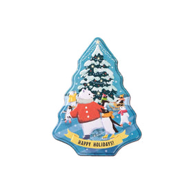 Kaldi Christmas Tree Tin