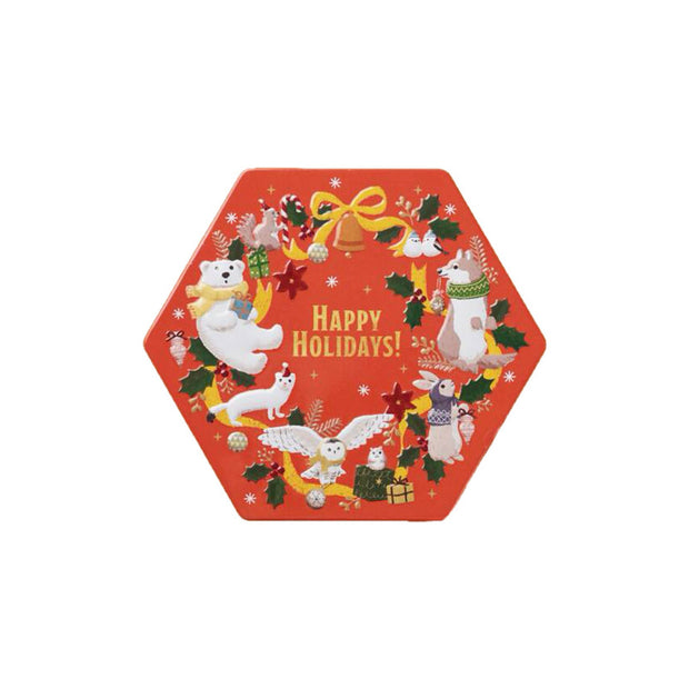 Kaldi Christmas Animal Wreath Stain