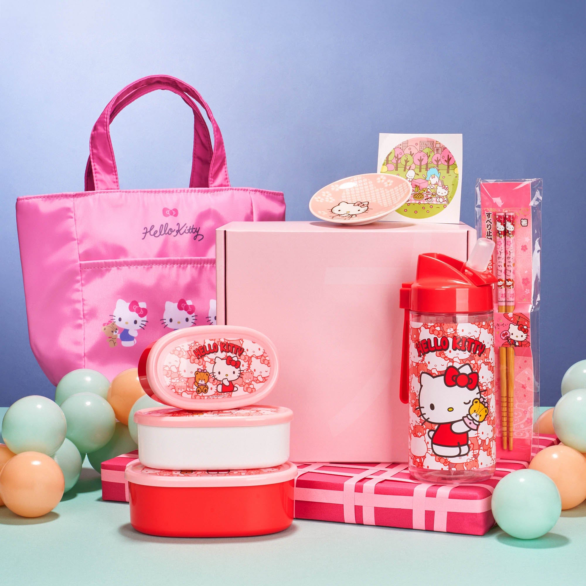 【中古】Sanrio アクセサリーBox ファミリーセレクション Hello Kitty and Friends x Tokidoki Blind Box (Sweet Pink Carousel)
