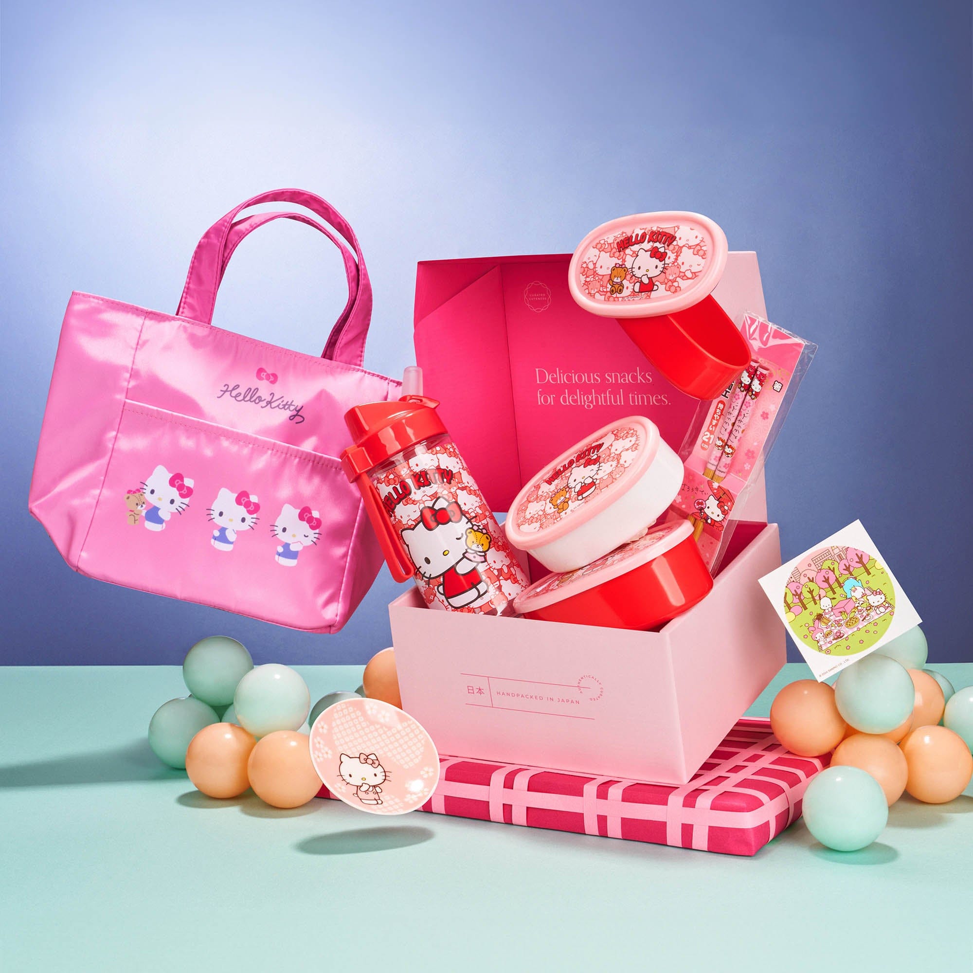 【中古】Sanrio アクセサリーBox ファミリーセレクション Sanrio - Lucky Cat Series Plush Keychain - Blind Box – Pickaparty