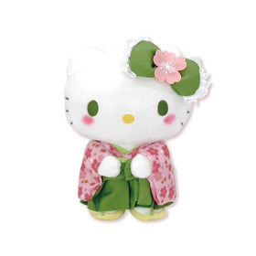 Sanrio Hello Kitty Matcha Kimono Plush