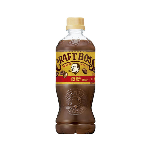 Craft Boss Latte Less Sugar (500ml)