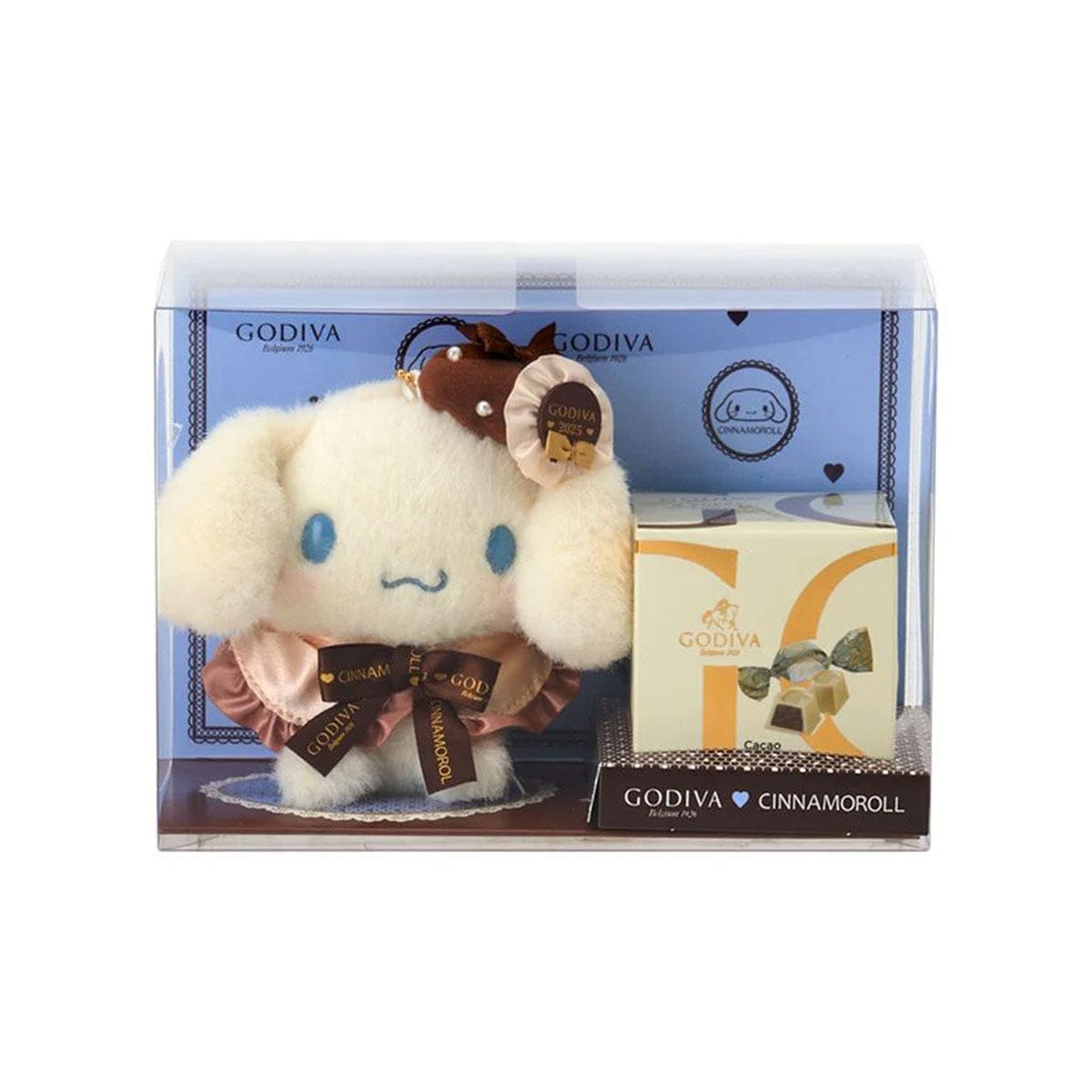 Sanrio x Godiva Mascot Holder Set: Cinnamoroll