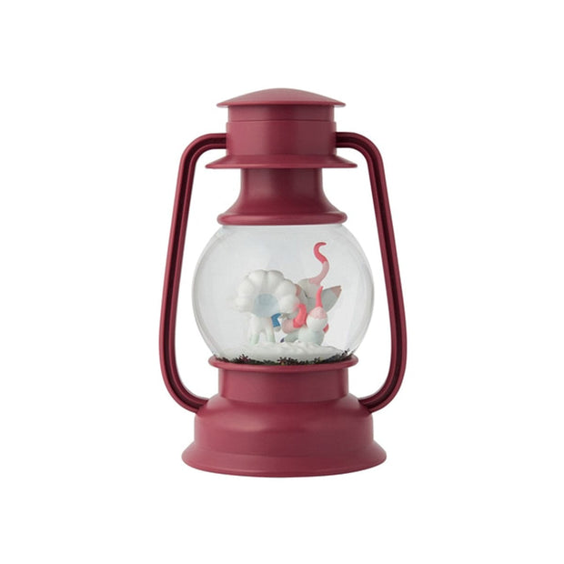 Lantern-style Snow Globe Snowy Gathering