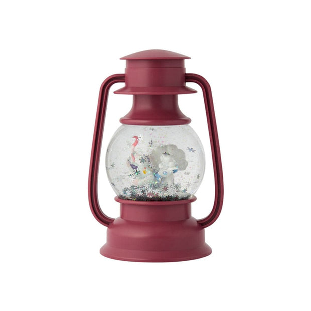 Lantern-style Snow Globe Snowy Gathering