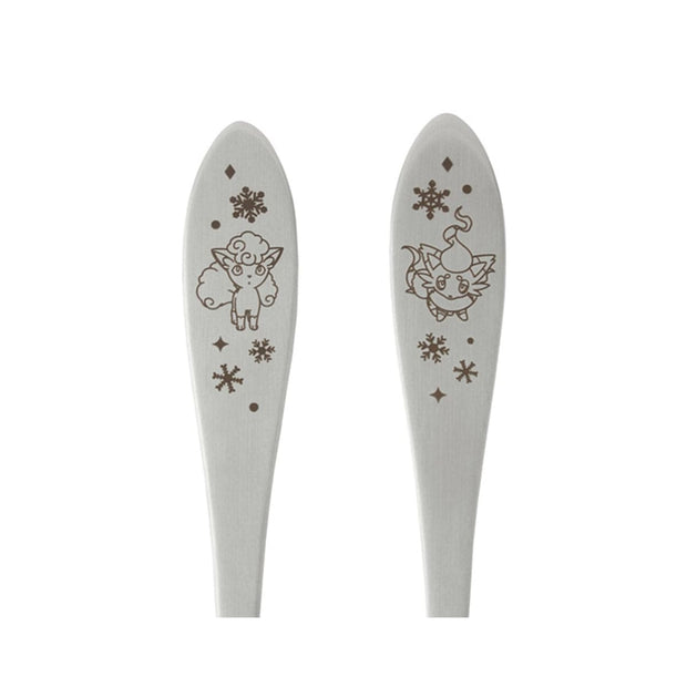 Pokemon Spoon & Fork Snowy Gathering