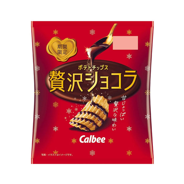 Calbee Potato Luxury Chocolate
