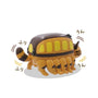 My Neighbor Totoro Shaking Cat Bus Figure thumbnail 2