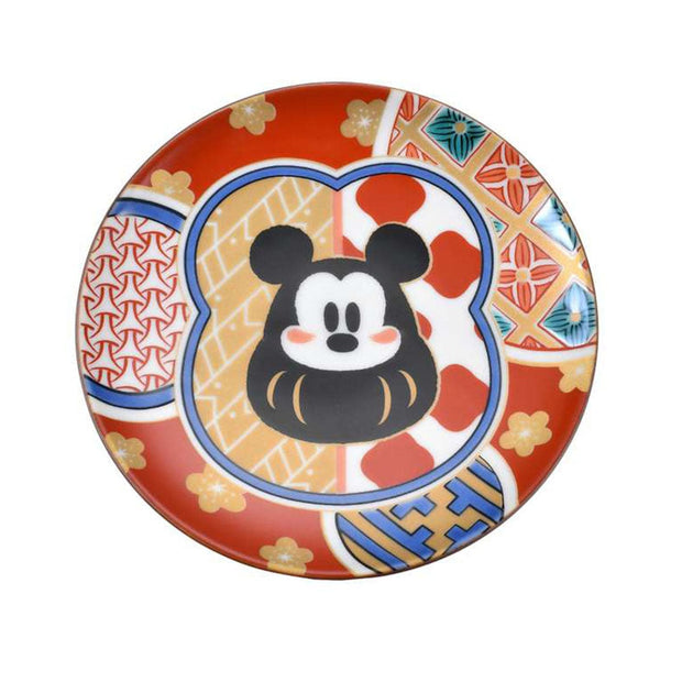 Disney Mickey Mouse Small Plate Kutani Ware New Year 2025