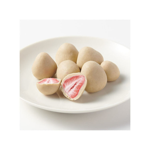 Muji Earl Grey Chocolate & Feuilletine Coated Strawberries