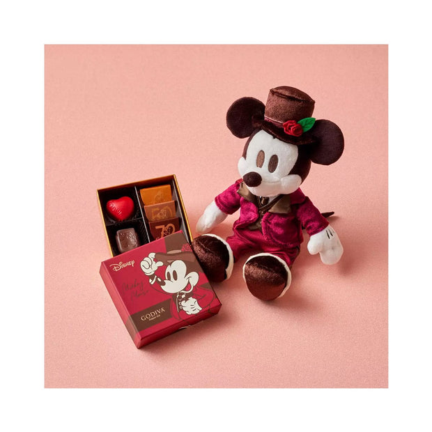 Disney Mickey x Godiva Chocolate Assortment with Plush Toy Valentine 2025