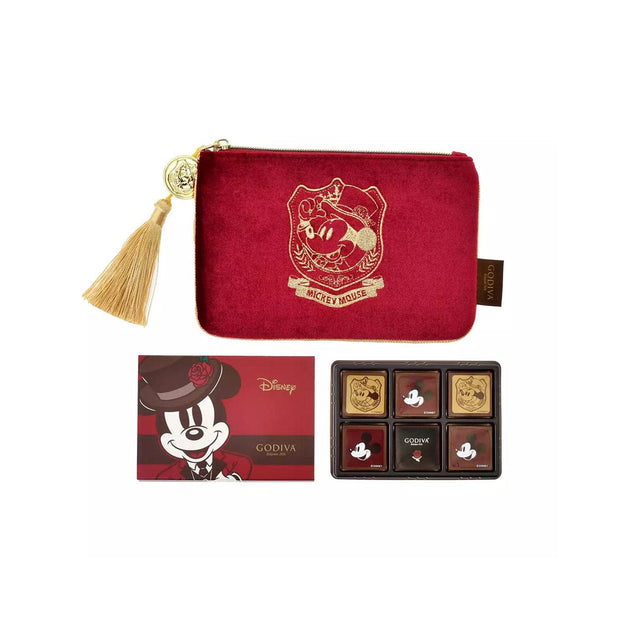 Disney Mickey x Godiva Chocolate in Pouch Valentine 2025