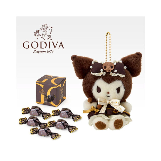 Sanrio X Godiva Mascot Holder 2025: Kuromi