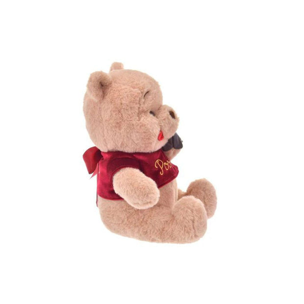Disney Valentine's Plush Toy: Winnie the Pooh with Chocolate
