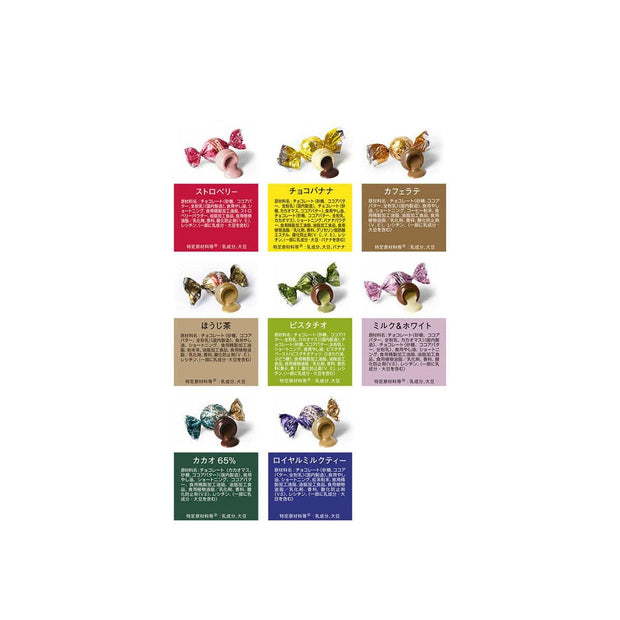 Cacaocat White Tin Box with Chocolate: 8 Assortment