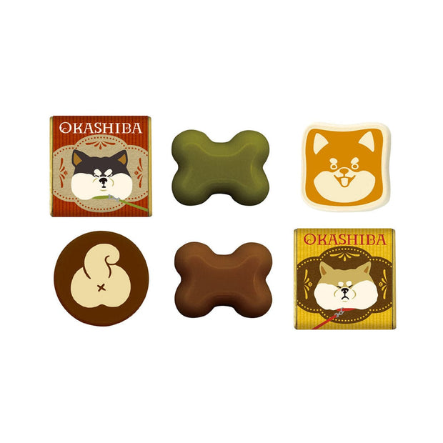 Okashiba Valentine's Collection Chocolate: 12 Assortment