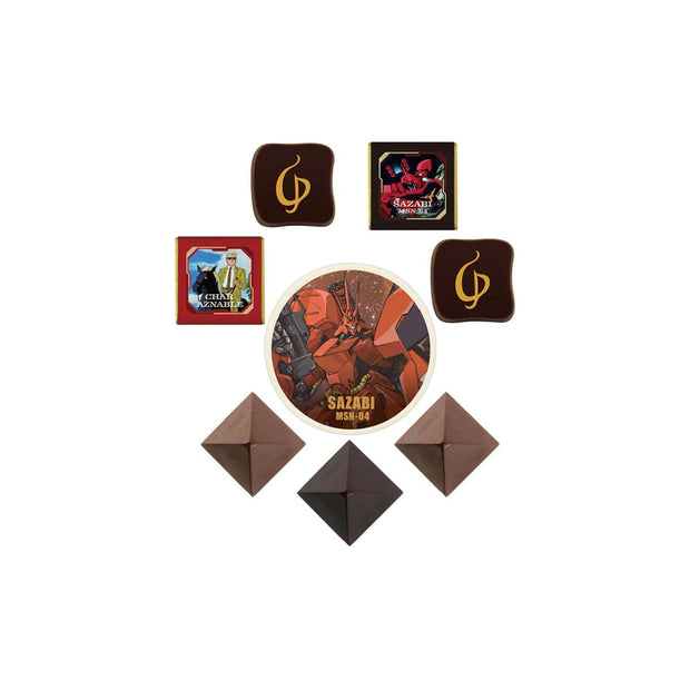 Gundam Assorted Chocolate Tin: Sazabi