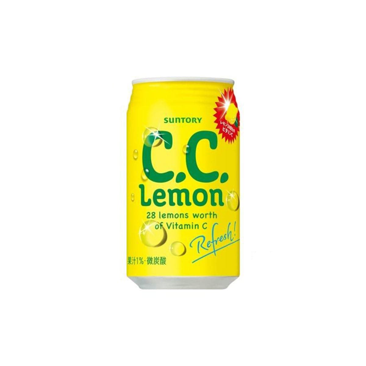 SUNTORY C.C. Lemon サウンド缶（欠品あり） Suntory C.C. Lemon Soda in Can