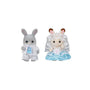 Sylvanian Families Lovely Wedding: Rabbit Baby Pair Set thumbnail 2