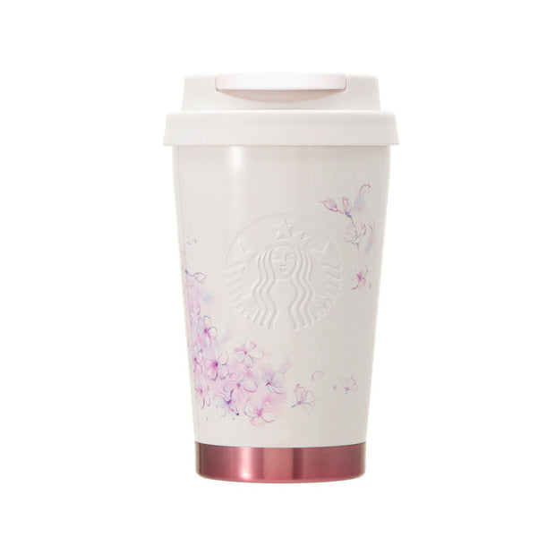 Starbucks Sakura 2025 Stainless TOGO Logo Tumbler Beige