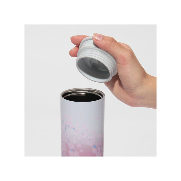 Starbucks Sakura 2025 Stainless Steel Bottle Orange Gradient
