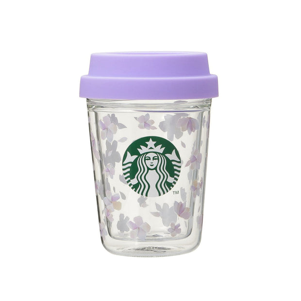 Starbucks Sakura 2025 Double Wall Heat-Resistant Glass Cup