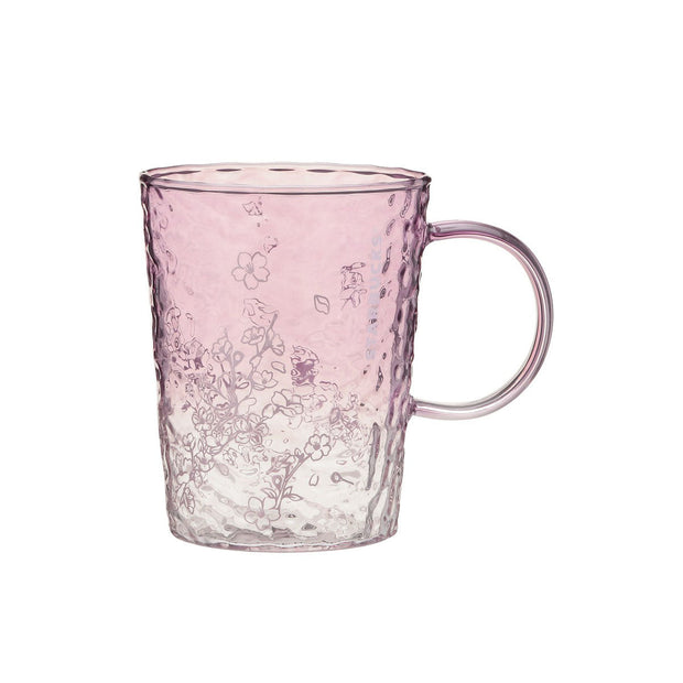 Starbucks Sakura 2025 Heat-Resistant Glass Mug Pink